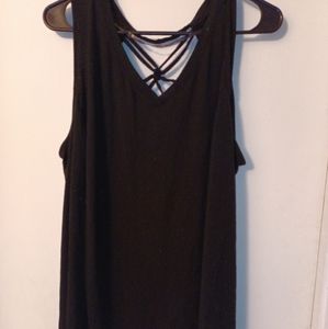 woman's Black tank tops